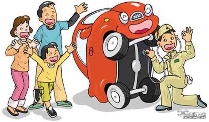 汽車維修卡通圖