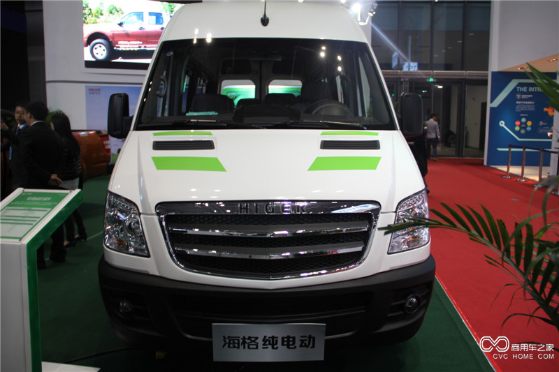 2015上海車展 海格純電動客車