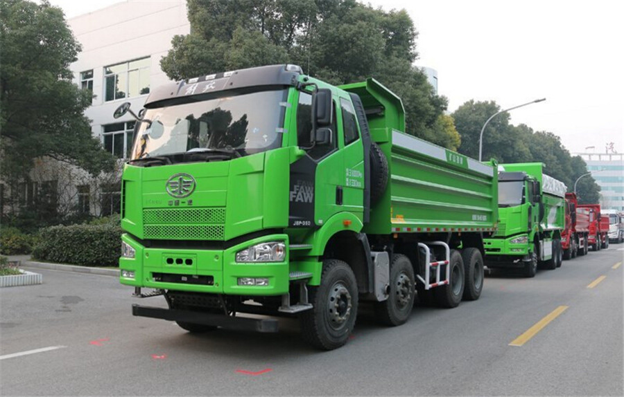一汽解放J6P自卸車